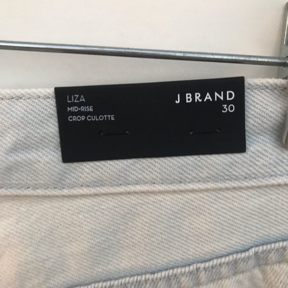 J BRAND Liza Ecstasy Wide Leg Culottes Crop Jeans - Picture 12 of 14